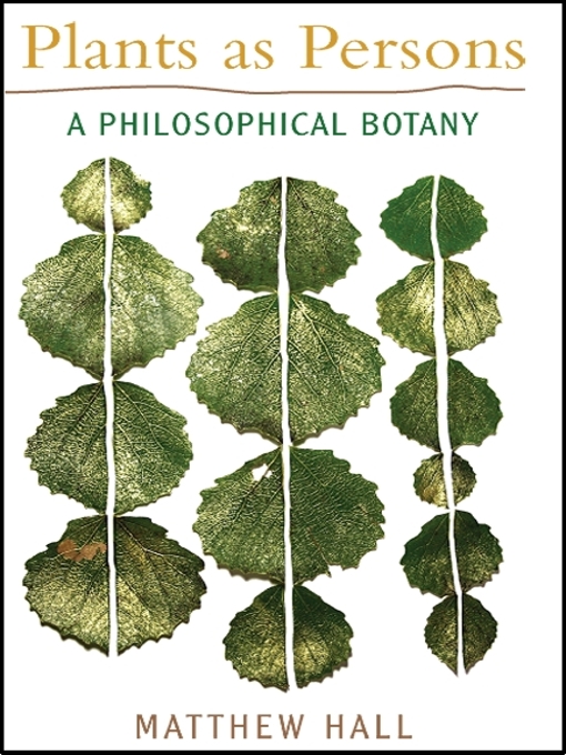 Title details for Plants as Persons by Matthew Hall - Available